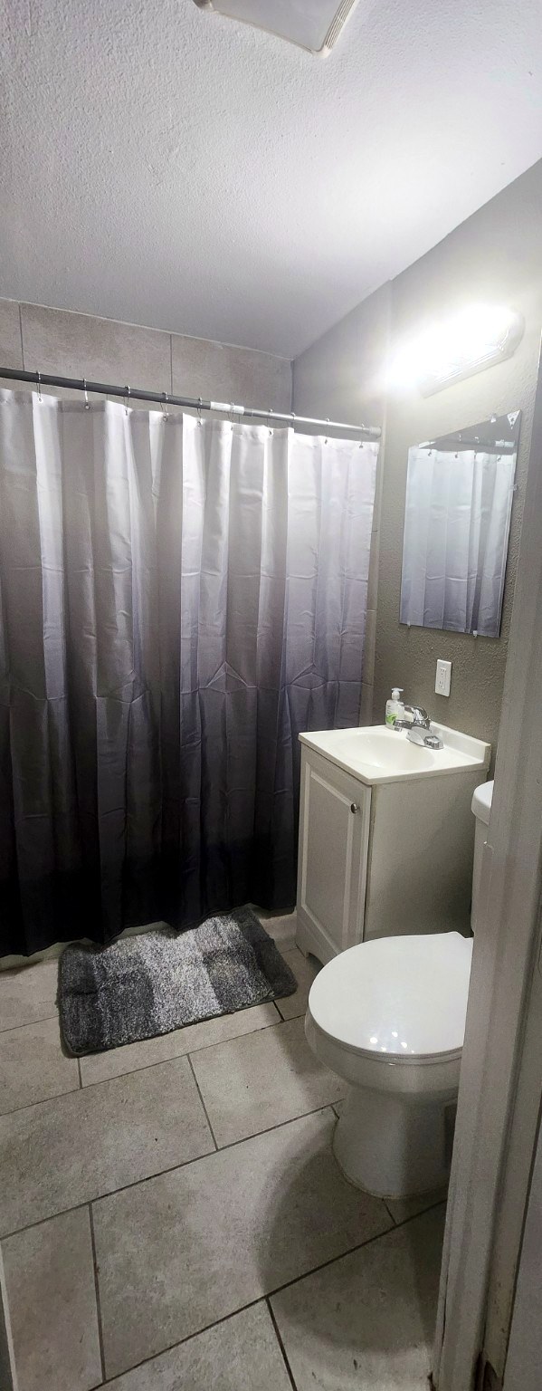 Actual shared bathroom