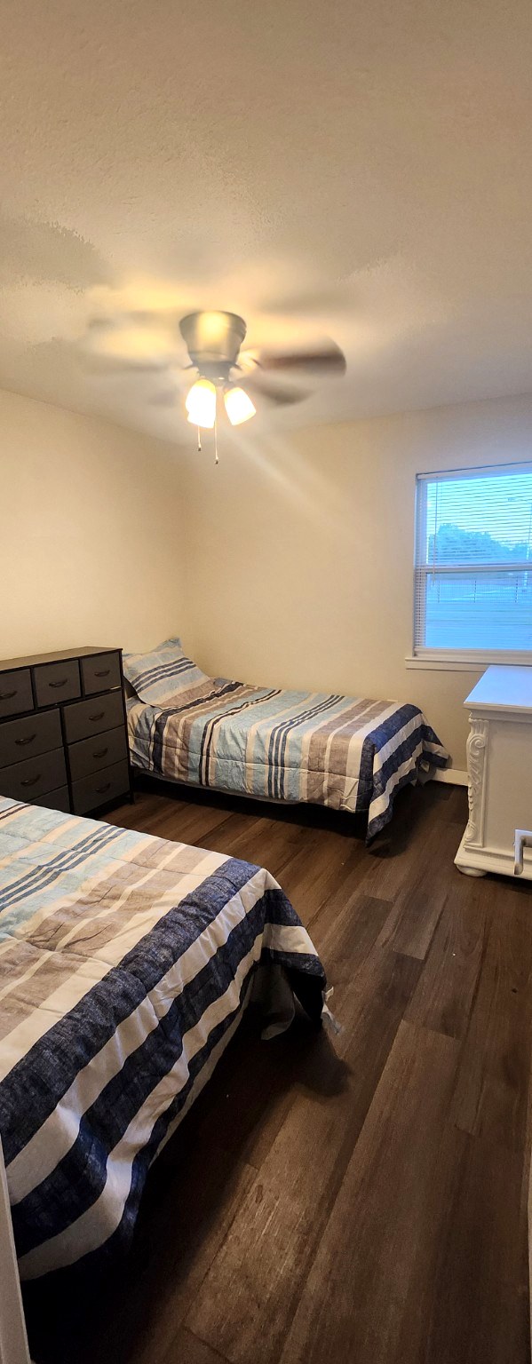 Actual shared bedroom